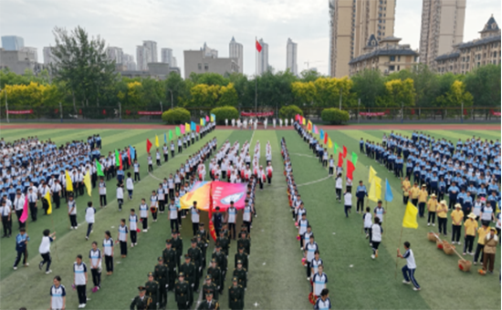 汗洒赛场 光耀青春——我校成功举办2026年春季运动会